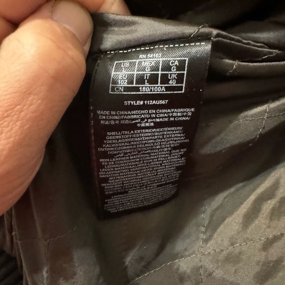 Guess faux leather Bomber jacket - Large - Picture 12 of 13